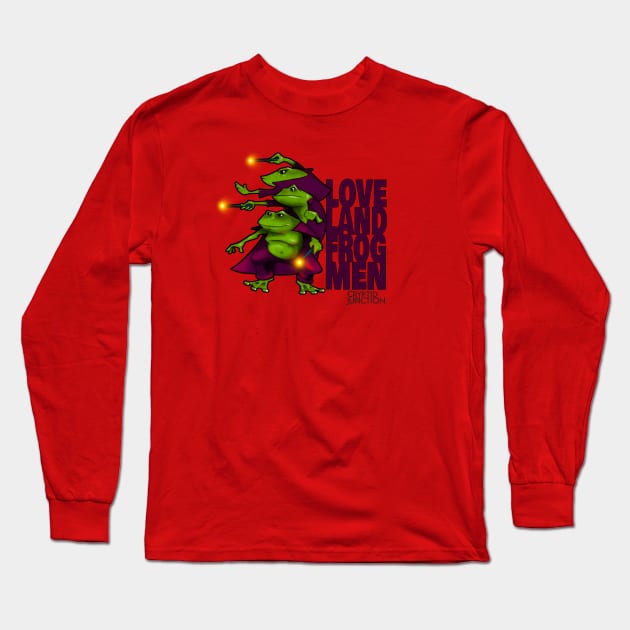 The Loveland Frogmen Long Sleeve T-Shirt by Cryptid_Junction